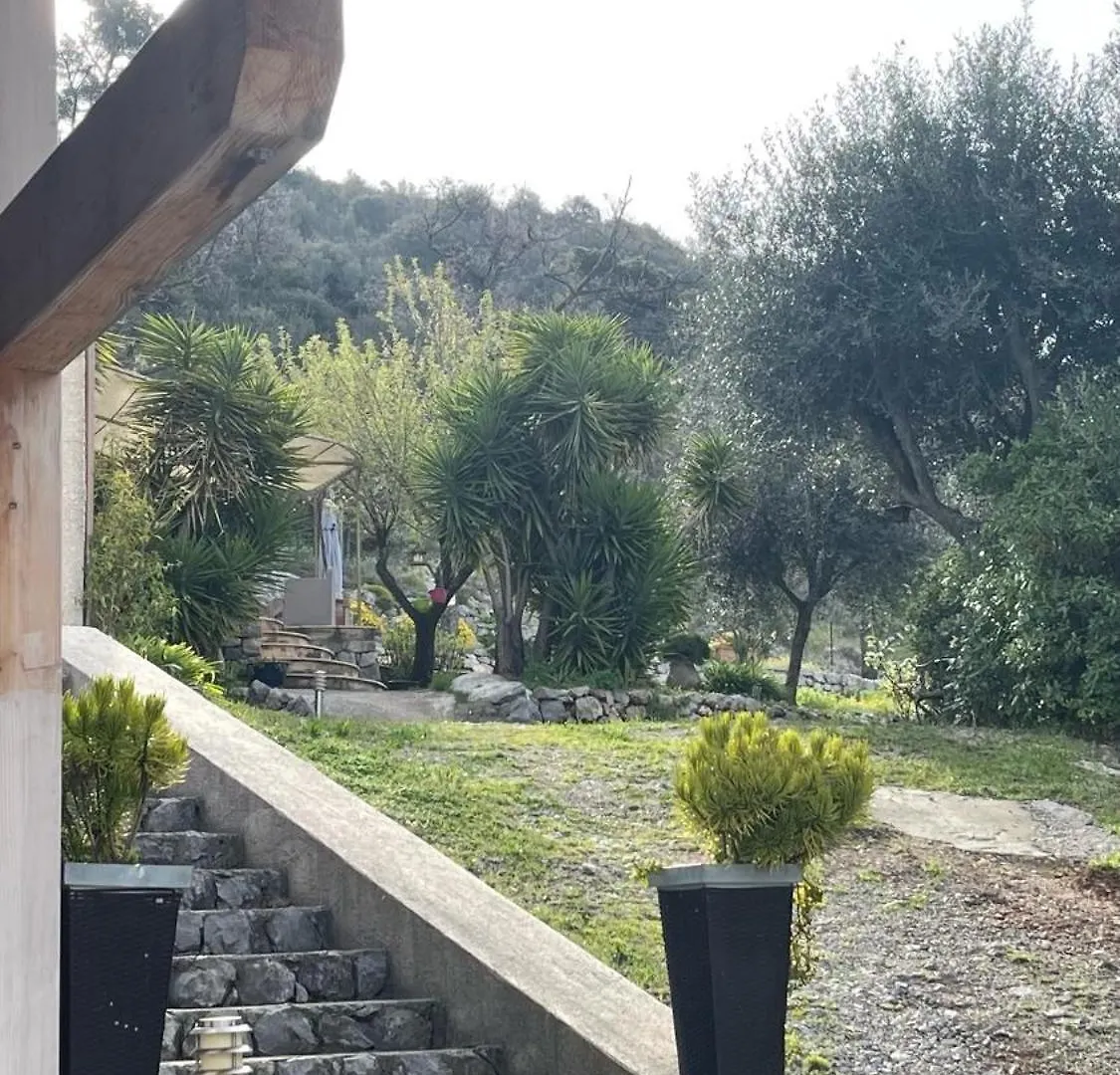 Apartmán Rez De Jardin, Entre Mer Et Montagne Levens Francie