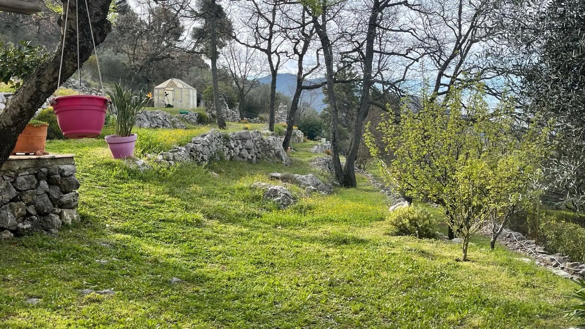 Rez De Jardin, Entre Mer Et Montagne Levens Francie