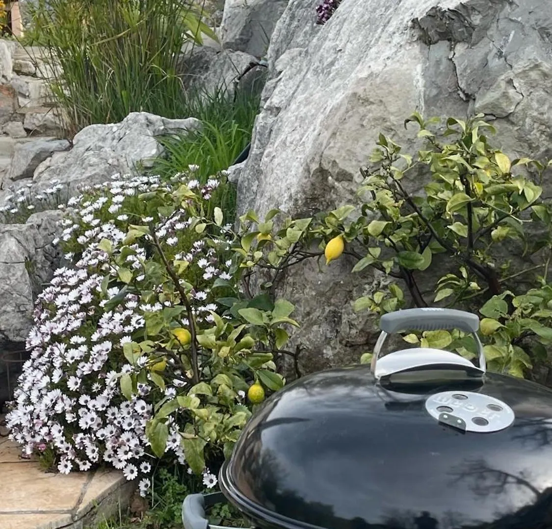Rez De Jardin, Entre Mer Et Montagne Levens Apartment